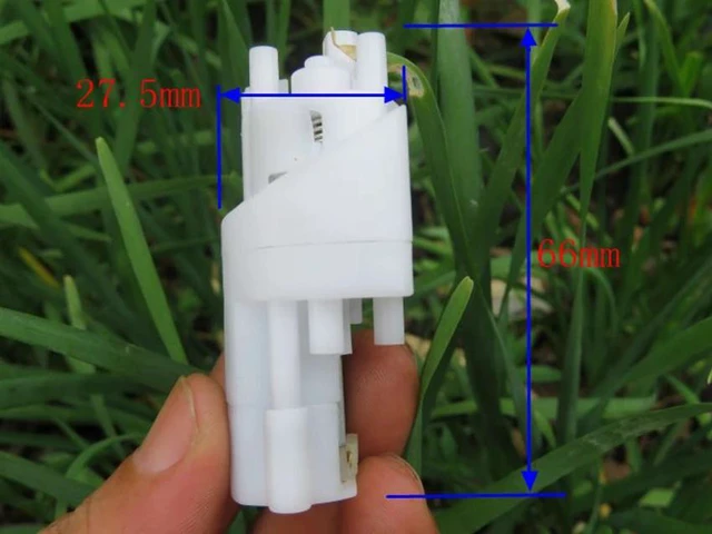 Alt view image 3 of 6 - 130 DC motor 3-6V Plastic gear reduction motor for DIY intelligent car Robot