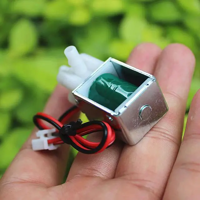 Alt view image 2 of 6 - Mini Solenoid Valve Normally Closed Air Valves DC 12V Electric Vent Micro Valve For Household Accessories Garden Watering Valve