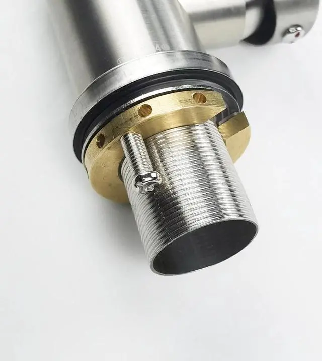 Alt view image 5 of 5 - 1PC Brass C Type Tap FaucetKitchen Basin Tool Set Fastening Circlip Washer Accessory Anti-Loosing Nut Cap Fixing Fitting Kit