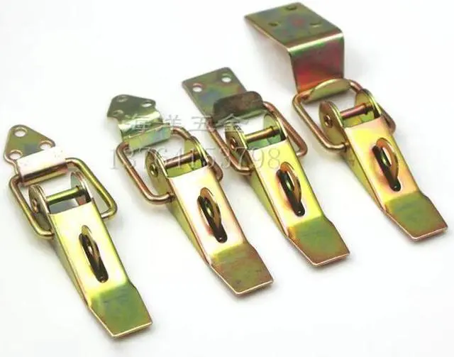 Alt view image 2 of 3 - 1pc Thickening quality Door buckle box buckle lock Carriage hook buckle padlock buckle gift box luggage accessories