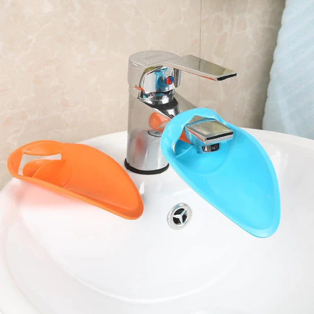 Alt view image 6 of 6 - DONYUMMYJO Baby Faucet Extender Cute Shape Baby Kids Hand Washing Sink Gift Silicone Faucet Extender