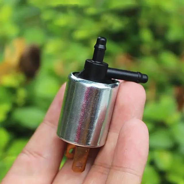 Alt view image 4 of 4 - Electromagnetic Water Valve DC24V 50mA Normally Closed Miniature Electric Water Valve Drain Valve Exhaust Valve with Plug