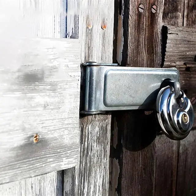 Alt view image 3 of 6 - 70mm Stainless Steel Round Cake Keyed Padlock Locks Anti-theft Key Lock For Hardware Outdoor Warehouse Cabinet Bicycle Lock