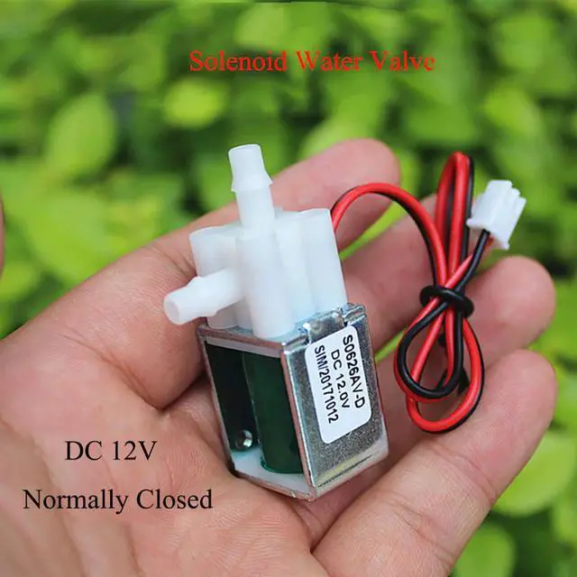 Main image of Mini Solenoid Valve Normally Closed Air Valves DC 12V Electric Vent Micro Valve For Household Accessories Garden Watering Valve