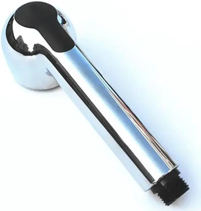 Alt view image 3 of 5 - Bathroom Kitchen Faucet Pull-Out Spray Head G1/2 Replacement Part, 2 Functions Kitchen Sink Faucet Sprayer Head Polished Chrome