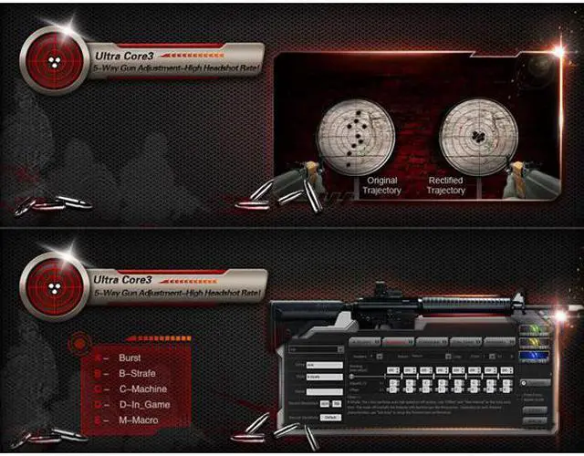 Alt view image 5 of 7 - A4tech Bloody V8MA Ultra Gaming Gear Wired 8-Button Gaming Mouse