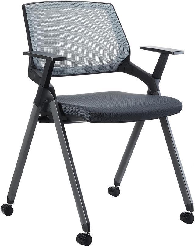 CLATINA Office Reception Guest Chair Mesh Back Stacking with