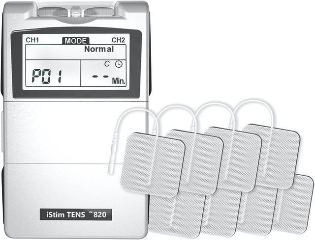 TENS Unit Muscle Stimulation Therapy Machine Back Chronic Pain Relief 2  Channel