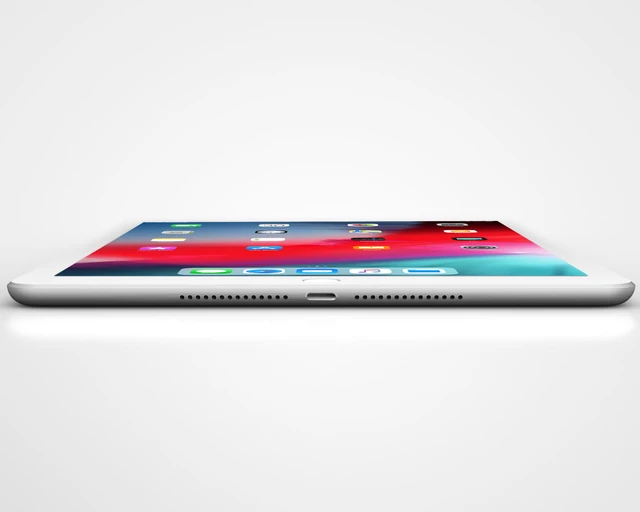 Alt view image 11 of 13 - Apple iPad Air MD789LL/A 32GB, Wi-Fi, White with Silver