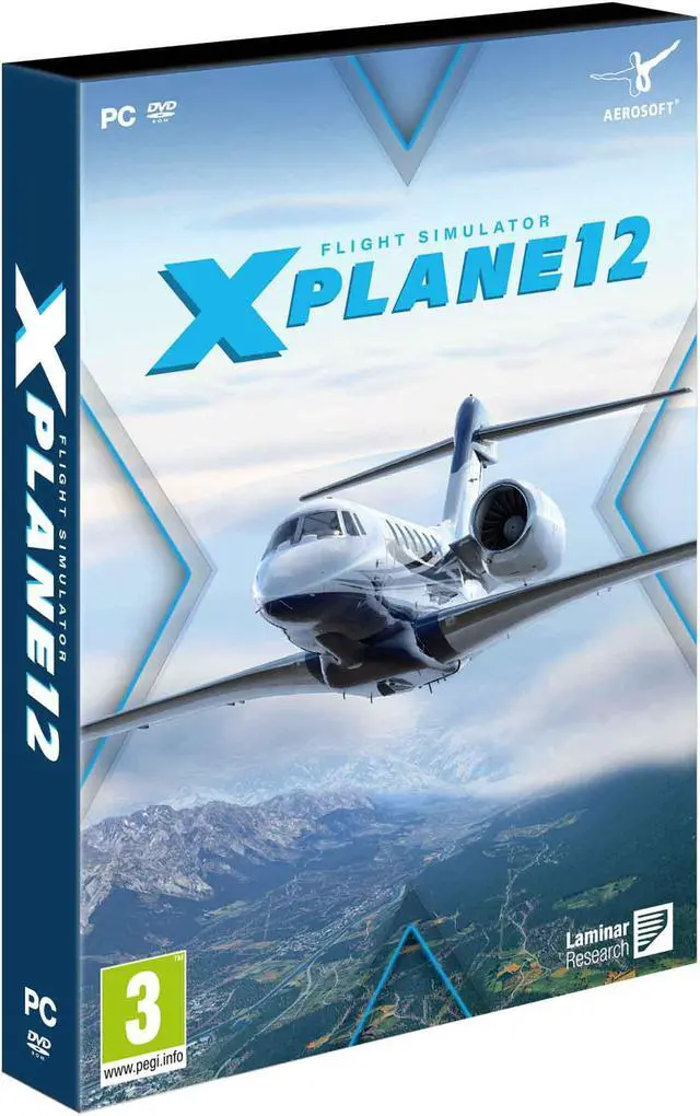 Main image of X Plane 12 Global Flight Simulator for PC