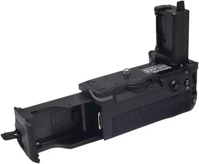 Alt view image 5 of 7 - VG-C4EM Replacement Professional Vertical Battery Grip for Sony Alpha A9II A7RIV A7MIV Cameras Works with NP-FZ100 Battery