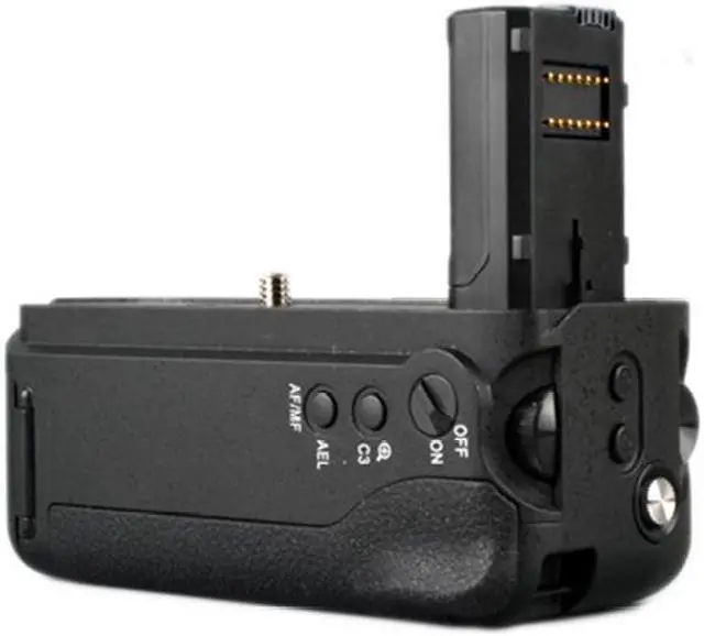 Alt view image 6 of 7 - VG-C2EM Replacement Vertical Battery Grip for Sony A7 II A7M2 A7R2 Digital SLR Camera Compatible with NP-FW50 Battery