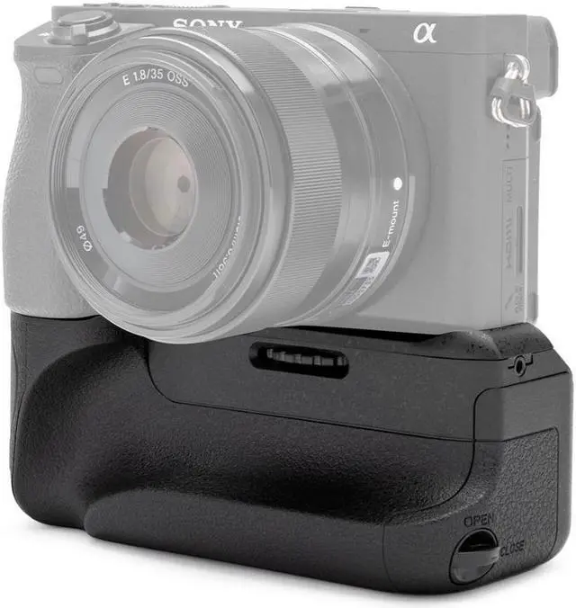 Alt view image 6 of 7 - VG-6500 Replacement Vertical Battery Grip for Sony A6500 Digital SLR Camera