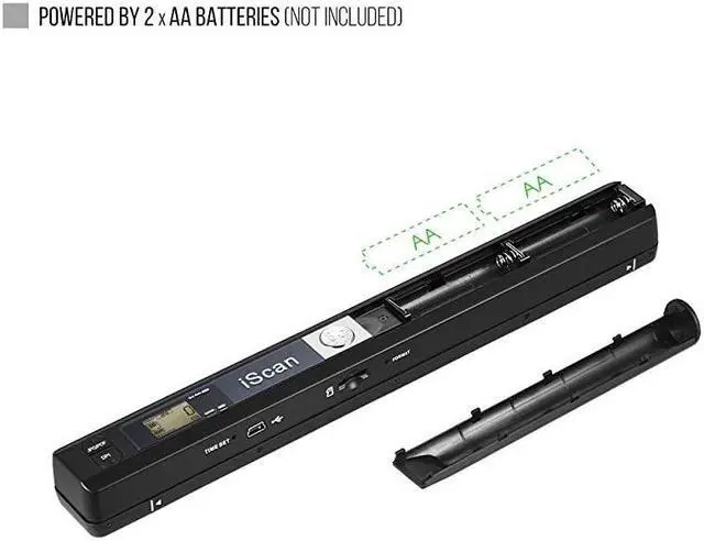 Alt view image 7 of 7 - Portable Scanner iSCAN 900 DPI A4 Document Scanner Handheld for Business, Photo, Picture, Receipts, Books, JPG/PDF Format Selection, Micro SD Card Hand Scanner-B