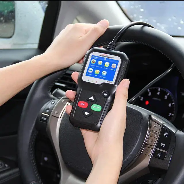 Alt view image 4 of 7 - KONNWEI OBD2 Scanner Car Code Reader KW680 Enhanced Check Engine Light Scan Tool OBD II Scanner for Cars After 1996