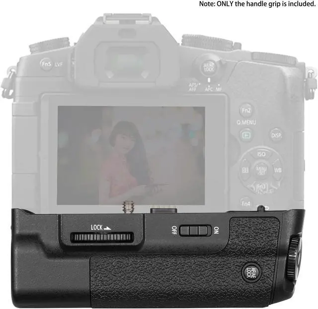 Alt view image 4 of 6 - Vertical Battery Grip Replacement for The Original DMW-BGG1 Compatible with Panasonic G80 G85 Camera