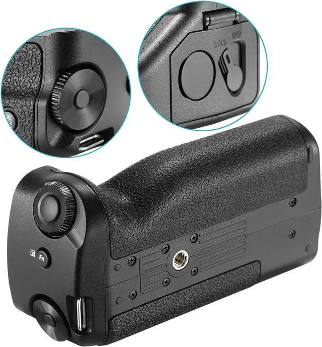 Alt view image 5 of 6 - Vertical Battery Grip Replacement for The Original DMW-BGG1 Compatible with Panasonic G80 G85 Camera