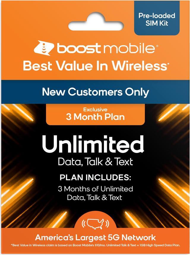 talk and text unlimited data