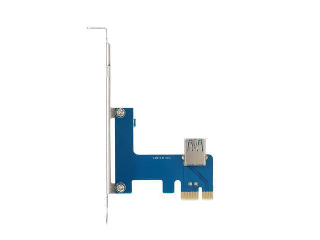 Alt view image 3 of 7 - 1X Expansion Kit 1 to 4 Slots Switch Multiplier Hub Riser Card Adapter with USB 3.0 Cable PCIE Mining Modules
