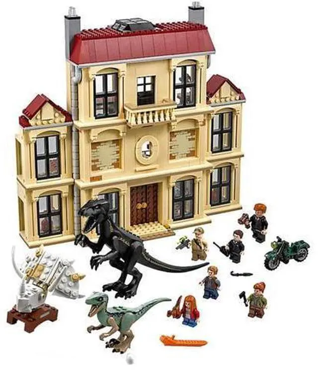 Main image of Dinosaur Indoraptor Rampage At Lockwood Estate Building Block Toys for Children
