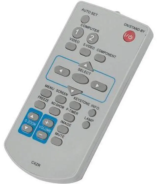 Alt view image 2 of 3 - CXZR Replaced Remote fit for Sanyo Projector PLC-WK2500 PLC-XC56 PLC-XD2200 PLC-XD2600 PLC-XK2200 PLC-XK2600 PLC-XK3010 PLC-XR201 PLC-XR251 PLC-XR301 PLC-XU106 PLC-XU106K PLC-XU300 PLC-XU300A