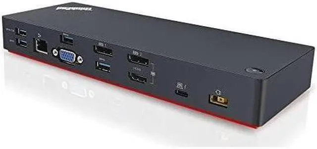 Alt view image 3 of 3 - 40AC0135US Lenovo ThinkPad Thunderbolt 3 Dock 40AC0135US B&H Photo Video