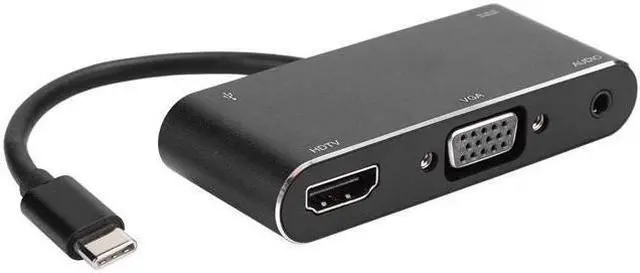 Main image of USB Docking Station, Type-C Docking Station Support HD 4K 1080P Resolution for Mobile Phone Computer, Interface for HDMI/VGA 3.2mm Audio/USB3.0/YSB-C