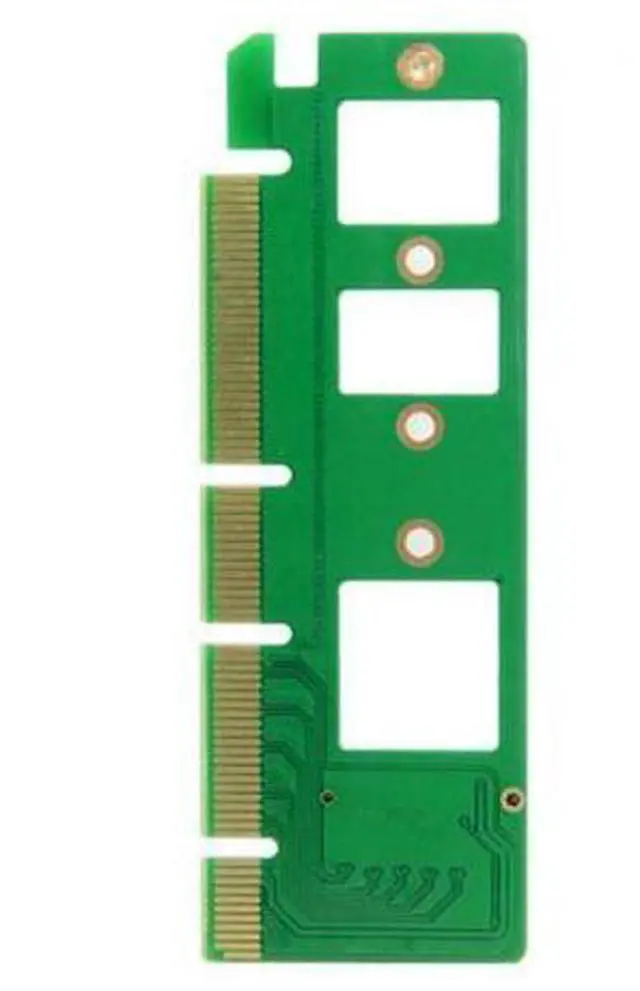 Alt view image 2 of 7 - HKCY SA-001 NGFF M-key NVME AHCI SSD to PCI-E 3.0 16x x4 Adapter for XP941 SM951 PM951 A110 m6e 960 EVO SSD
