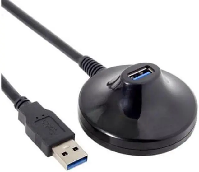 Main image of SM USB 3.0 Type-A Male to Female Extension Dock station Docking Cable 0.8m