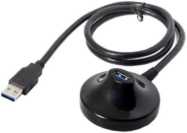 Alt view image 4 of 7 - SM USB 3.0 Type-A Male to Female Extension Dock station Docking Cable 0.8m