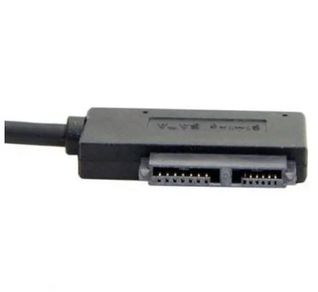 Alt view image 2 of 6 - USB 3.0 to 7+6 13pin Slimline Sata Adapter Cable for Laptop Cd DVD Rom Optical Drive