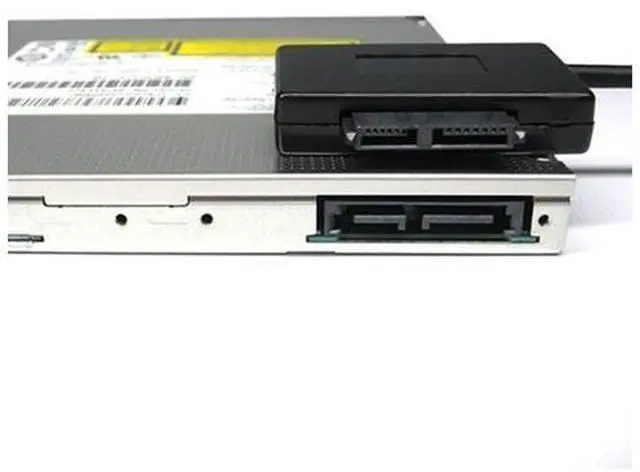 Alt view image 5 of 6 - USB 3.0 to 7+6 13pin Slimline Sata Adapter Cable for Laptop Cd DVD Rom Optical Drive