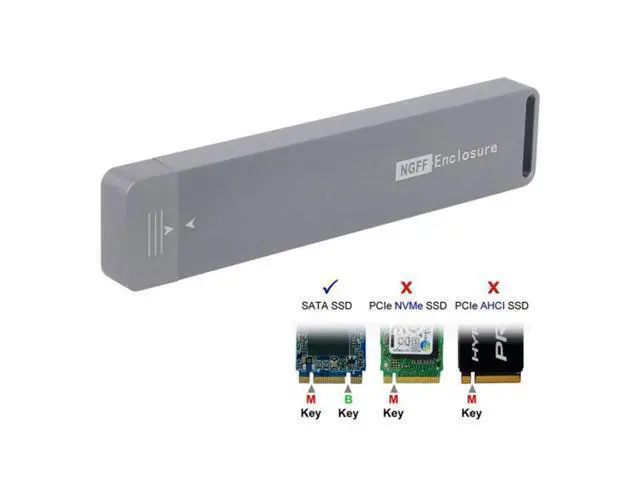 Alt view image 6 of 7 - B/M-key NGFF M2 SSD to USB 3.0 External PCBA Conveter Adapter Card Flash Disk Type U3-037