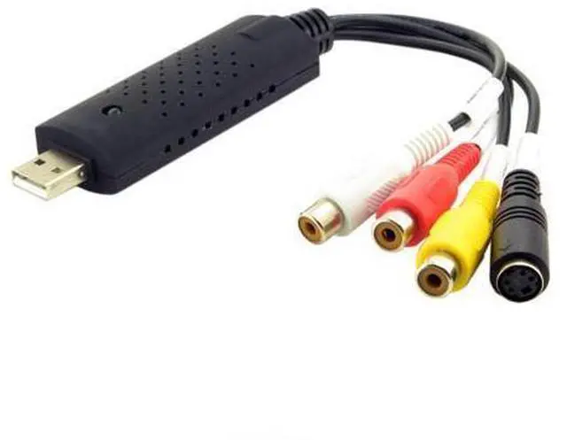 Alt view image 2 of 7 - USB 2.0 Audio Video CAP TV DVD VHS S-Video Capture DVR Sureveillance 4 Channel