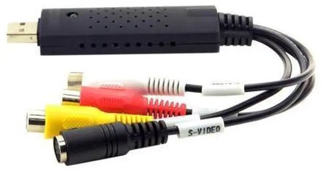 Alt view image 4 of 7 - USB 2.0 Audio Video CAP TV DVD VHS S-Video Capture DVR Sureveillance 4 Channel