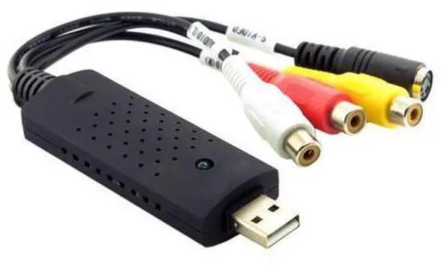 Alt view image 5 of 7 - USB 2.0 Audio Video CAP TV DVD VHS S-Video Capture DVR Sureveillance 4 Channel