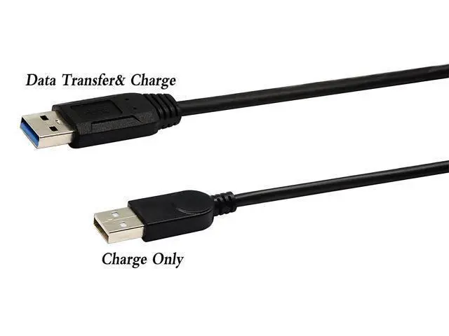 Alt view image 4 of 7 - zdyCGTime USB 3.0 Extender Cable USB 3.0 Female to USB 3.0 & USB 2.0 Male Extra Power Data Y Splitter Charger Extension Cable(33CM/13inch)