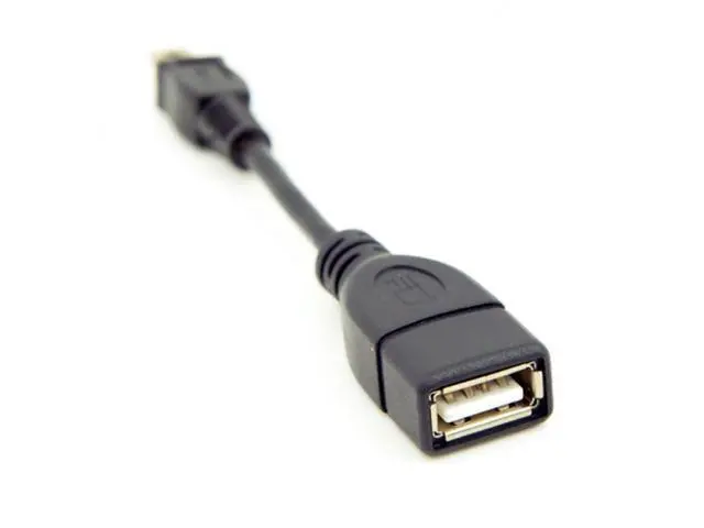 Alt view image 3 of 4 - CY VMC-UAM1 USB 2.0 OTG Cable Mini A Type Male to USB Female Host for Sony Handycam & PDA & Phone U2-007