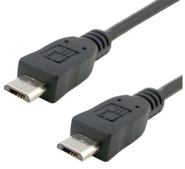 Alt view image 3 of 3 - Micro USB male to Micro USB Male data Cable 100cm U2-113-1.0M