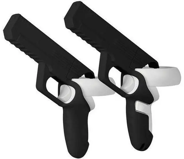 Main image of VR Game Gun for Oculus Quest 2 Controllers Pistol Case, Enhanced FPS Gaming Experience -Compatible with Pistol Whip VR Game, Enhanced FPS Gaming Experience