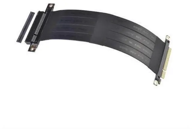 Alt view image 2 of 6 - Add On Card PCIE/PCI-E Riser Card PCI Express Extension Cable Riser PCI E 8X Male to 8X Female Riser Cable for BTC Mining