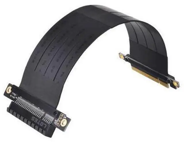 Alt view image 5 of 6 - Add On Card PCIE/PCI-E Riser Card PCI Express Extension Cable Riser PCI E 8X Male to 8X Female Riser Cable for BTC Mining