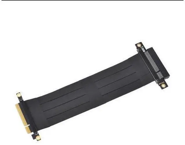 Alt view image 6 of 6 - Add On Card PCIE/PCI-E Riser Card PCI Express Extension Cable Riser PCI E 8X Male to 8X Female Riser Cable for BTC Mining