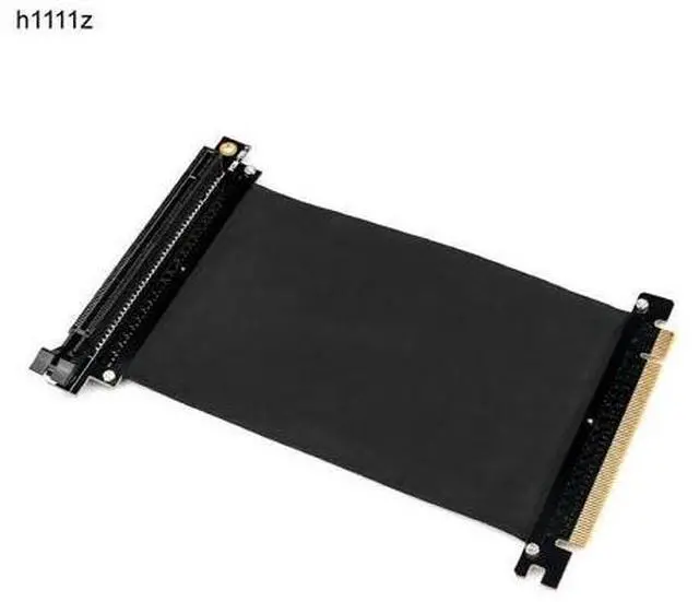 Main image of Riser PCI Express x16 to PCIE x16 Male to Female Graphics Card Riser PCI E PCIE3.0 PCI-E 16x Ribbon Extension Cable for Mining