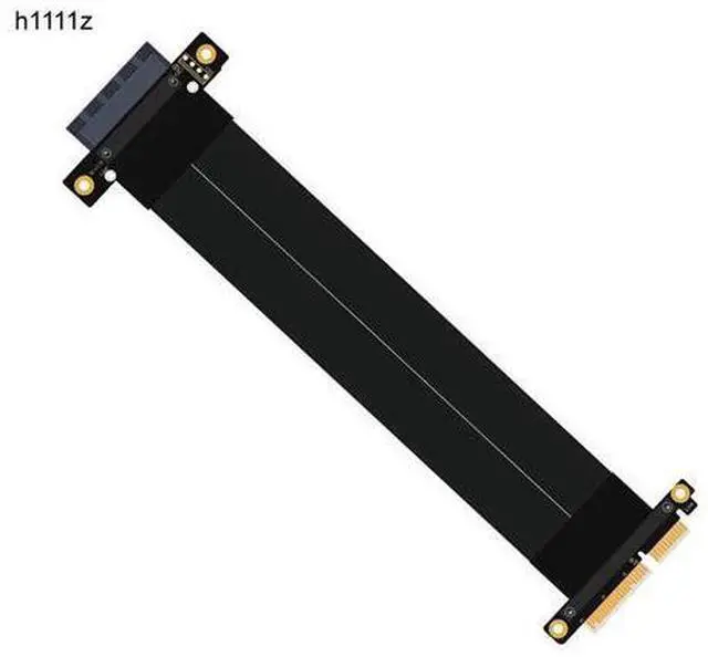 Main image of PCI Express Extension Cable Riser PCIE 4X Male to 4X Female Slot Riser Card Adapter PCIE Extender Flexible Cable 24cm for Mining