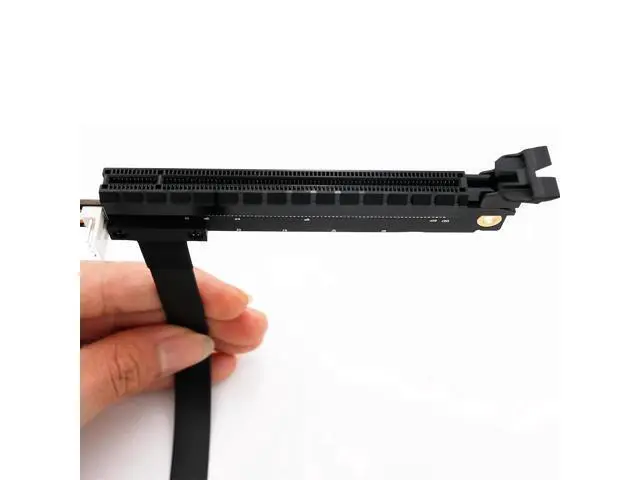 Alt view image 6 of 6 - PCIE 1X TO 16X Flexible Extension Cable PCI Express 1 to 16 X Adapter PCIE Riser Card Extender SATA to IDE 4Pin Power for Mining