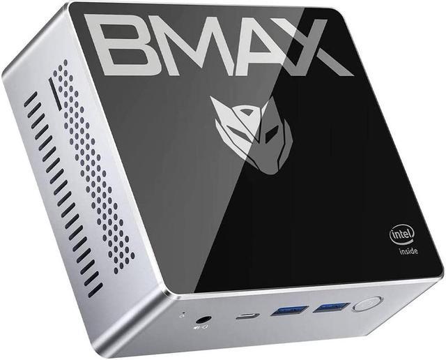 BMAX B2plus Desktop Mini PC with Intel Gemini Lake N4120 Intel 9th Gen UHD  Graphics 600 Dual-HDMI Interface 8GB LPDDR4 + 128GB SSD Windows 11