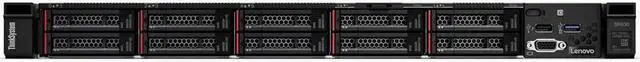 Main image of Lenovo ThinkSystem SR630 Rack Server Bundle with Rail Kit, 2 x Intel Xeon Silver 4110 8-Core 2.10GHz, 32GB DDR4, 2TB SSD, RAID