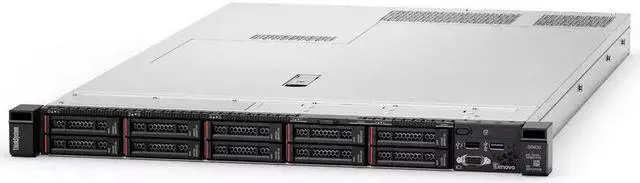 Alt view image 2 of 8 - Lenovo ThinkSystem SR630 Rack Server Bundle with Rail Kit, 2 x Intel Xeon Silver 4110 8-Core 2.10GHz, 32GB DDR4, 2TB SSD, RAID