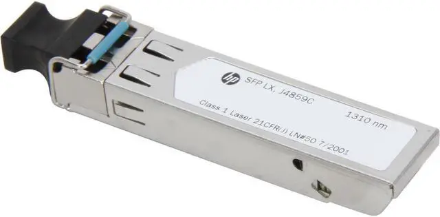 Main image of HPE J4859C ProCurve Gigabit-LX-LC Mini-GBIC 1 LC 1000Base-LX port (IEEE 802.3z Type 1000Base-LX)